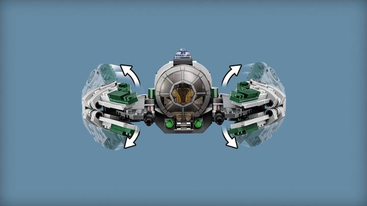 Actual product image LEGO Yoda's Jedi Starfighter (75168, LEGO Star Wars)