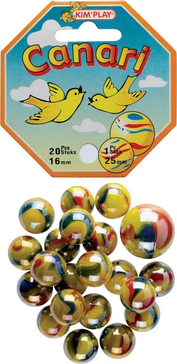 Actual product image Kim'Play 20 BALLS + 1 CANARY CAP