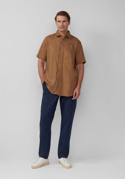 Immagine prodotto S.Oliver Hemd Regular Fit: Leichtes Kurzarmhemd aus 100% Leinen (XXL)