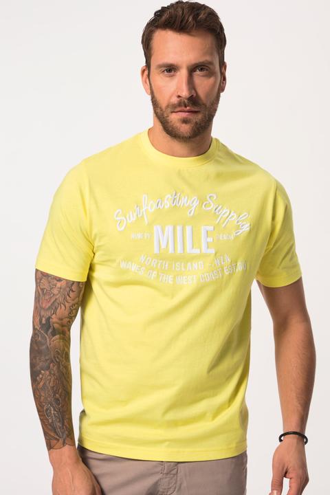 Actual product image JP1880 JP 1880 T-shirt, short sleeve, chest print, round neck, up to 8 XL (7XL)