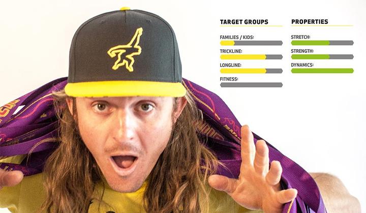 Actual product image Gibbon Surfer Line Treewear Set (30 m)