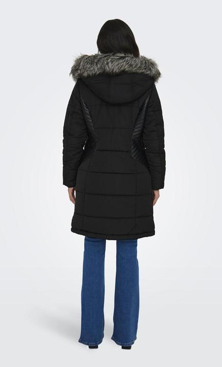Immagine prodotto Only Cappotto con cappuccio in pelliccia (S)