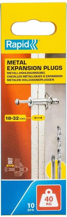 Produktbild NoName Metall-Hohlraumdübel (10 Stk.)