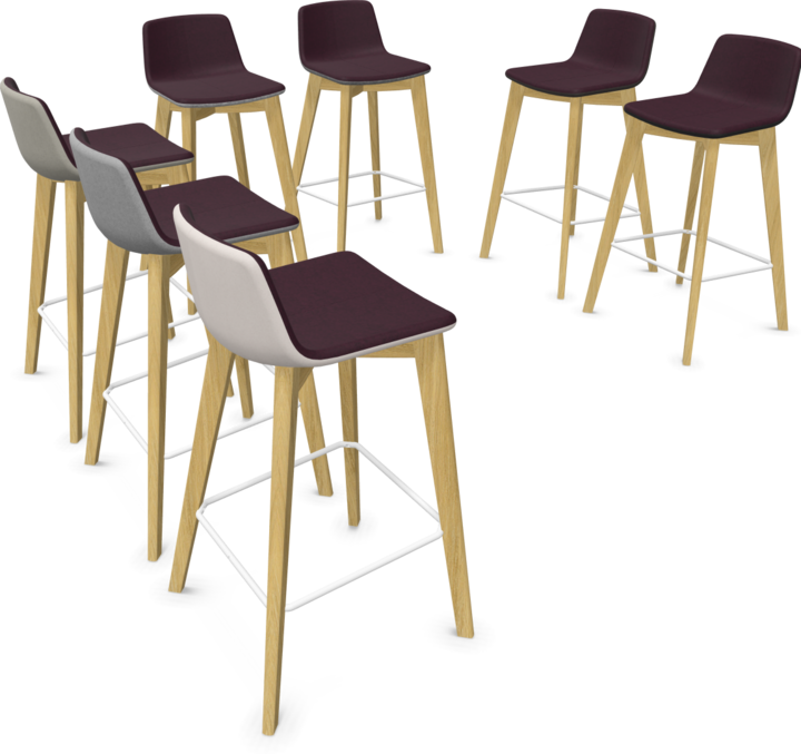 Actual product image Narbutas Twist & Sit Bar Stool