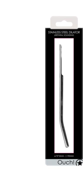 Ouch! Urethral Sounding - Metal Dilator - 8mm