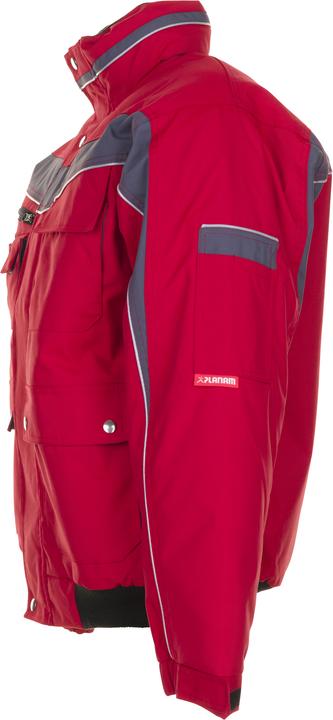 Actual product image Planam unisex work jacket PLALINE red size XL (XL)