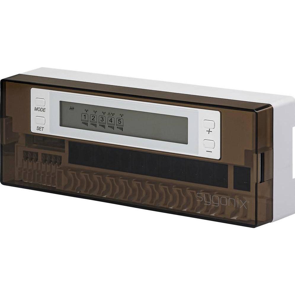 Sygonix SY-6805676 SY522 Fussbodenregler Hutschiene 1 St., Termostato, Bianco