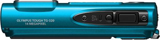 Actual product image Olympus TG-320, 14MP, 3D, HD Movies, Waterproof, Blue (1/2,3'')