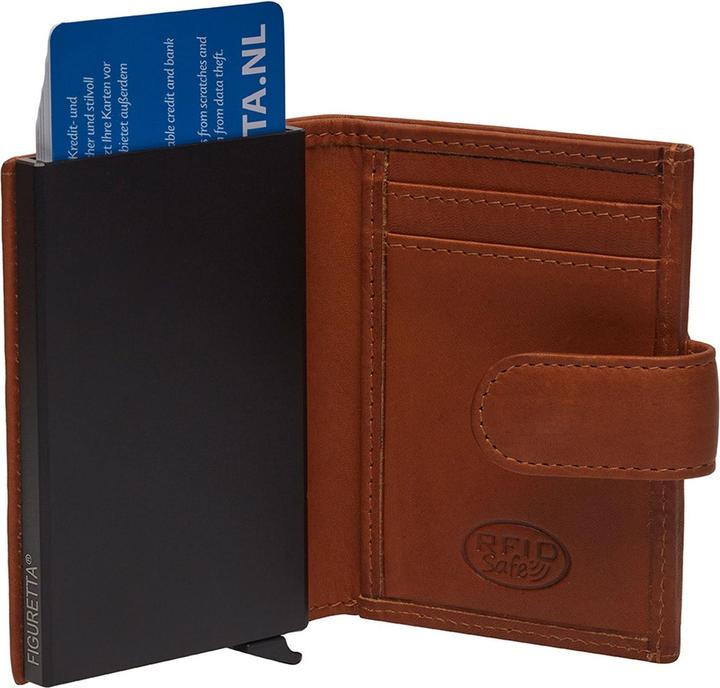 Immagine prodotto The Chesterfield Brand Porta carte di credito Leipzig con protezione RFID in pelle 7,5 cm