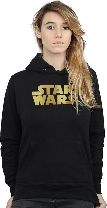 Produktbild Star Wars Gold Logo Kapuzenpullover (S)