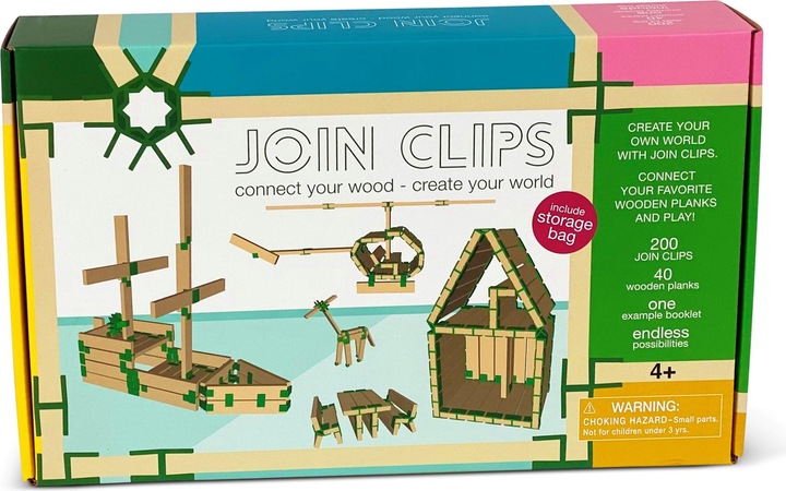 Actual product image Join Clips Clips connect fasteners starter set, 240 pcs.
