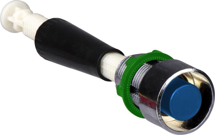 Schneider Electric Rückstelltaster, blau Ř 22, flach, XB4BA961