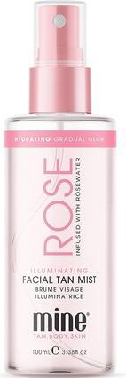 Actual product image Minetan Rose Illuminating Facial Tan Mist (Self tanning spray, 100 ml)
