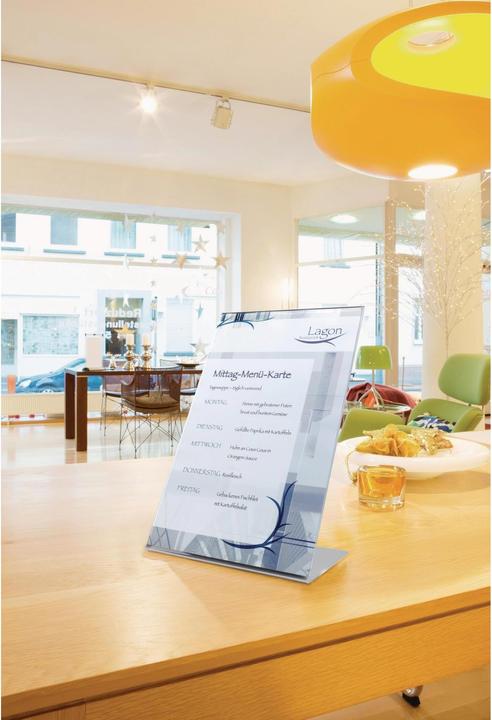 Produktbild Durable Präsentationsständer A4,transparent (A4)