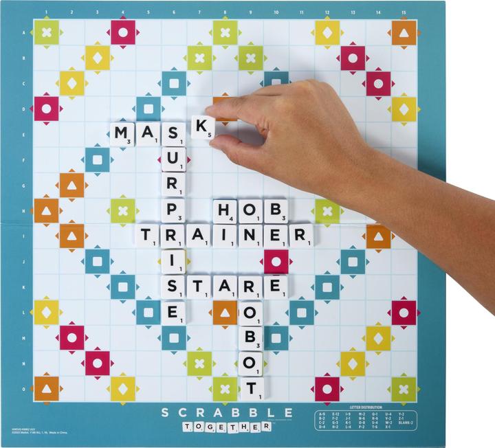 Produktbild Mattel Scrabble (Dänisch)