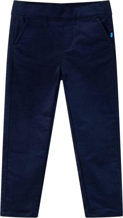 Produktbild vidaXL Kinderhose Dunkles Marineblau 92,Material: 98 % Baumwolle. 2 (92)