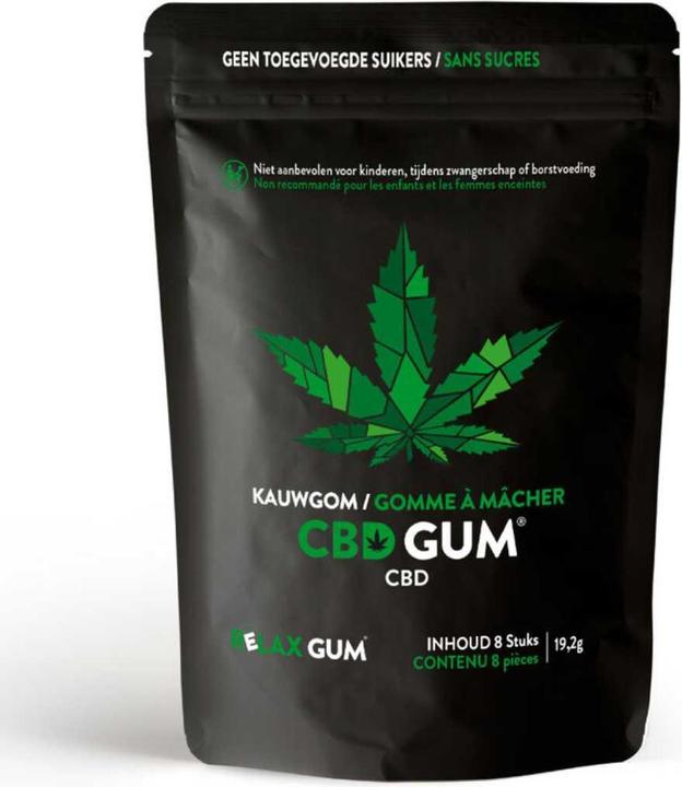 Actual product image WUG Gum Cbd Relax 8 Units