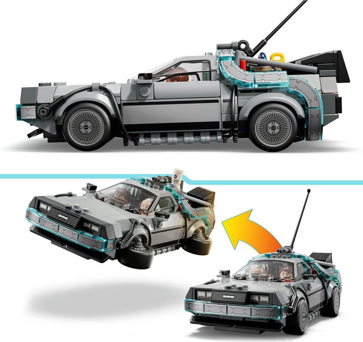 Actual product image LEGO Time machine from Back to the Future (77256, LEGO Speed Champions)