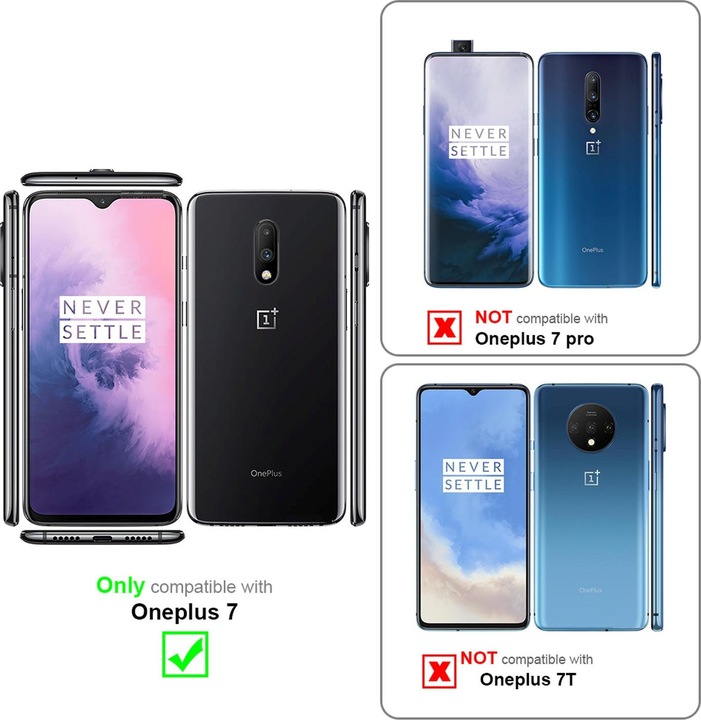 Immagine prodotto Cadorabo Copertina del libro Jeans Optics (OnePlus 7)