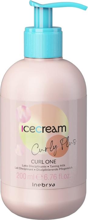 Immagine prodotto Inebrya Ice Cream Curly Plus Latte per capelli ricci 15In1 200ml (Pasta per capelli, 200 ml)