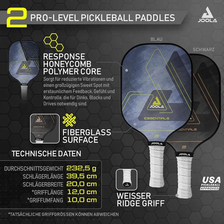Actual product image Joola Essentials Pickleball Set