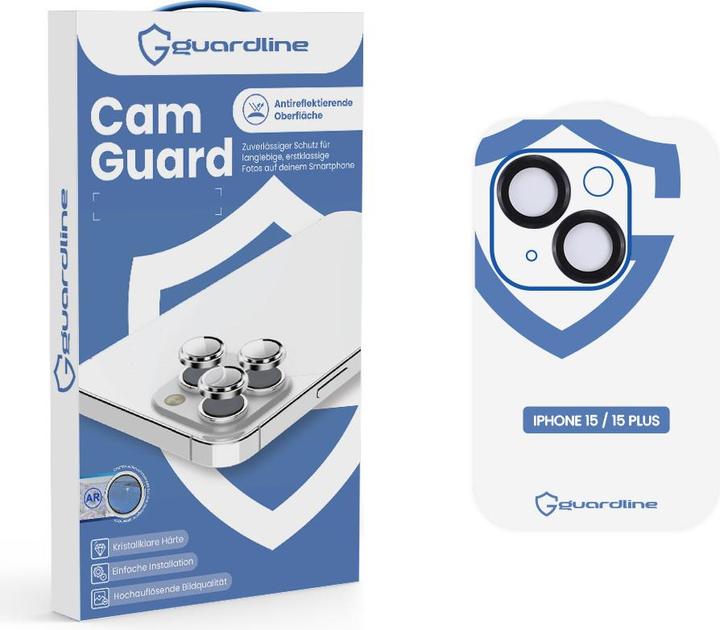 Guardline CamGuard (1 Piece, Apple iPhone 15, Apple iPhone 15 Plus)