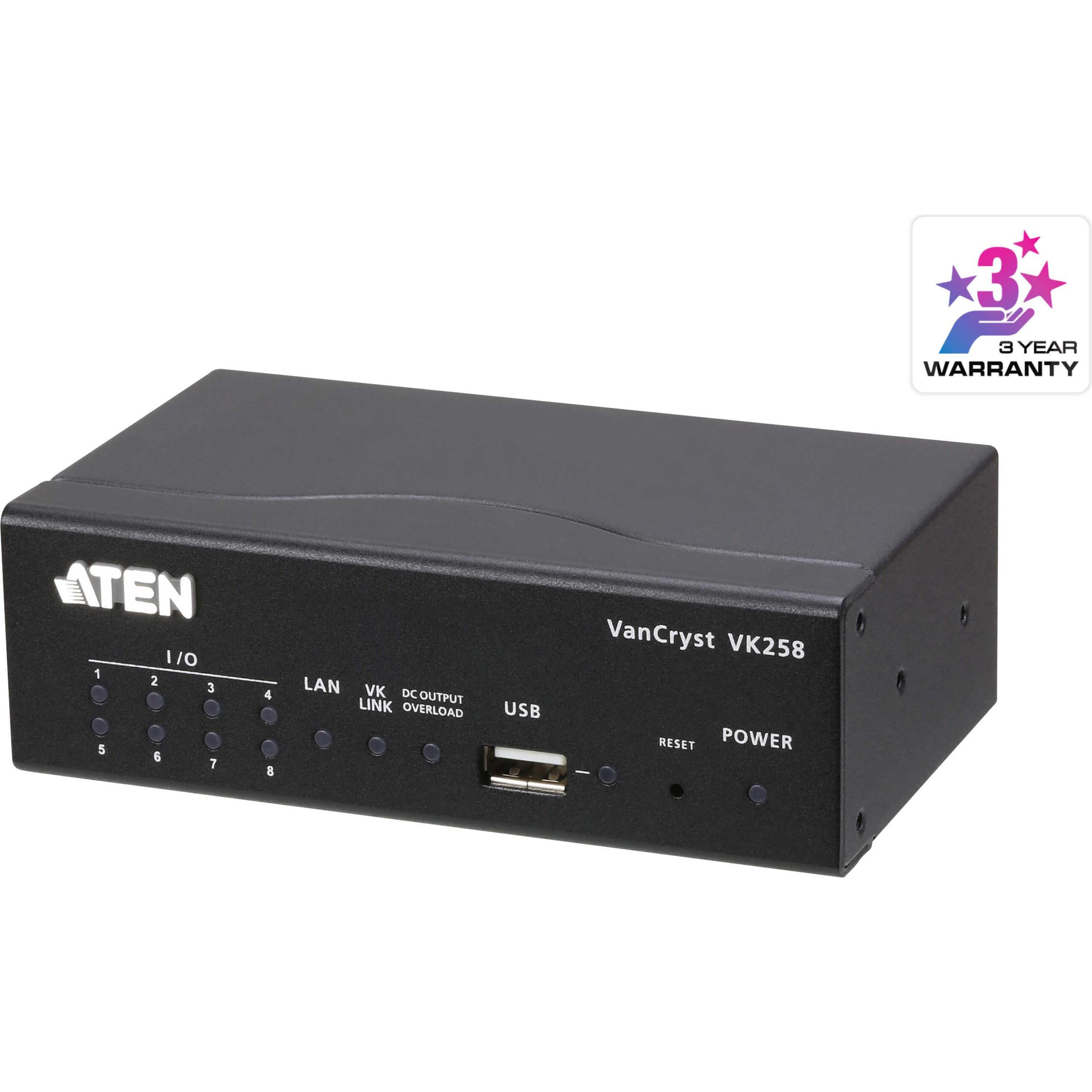 Aten KVM over IP-Switch, KVM Switch, Schwarz