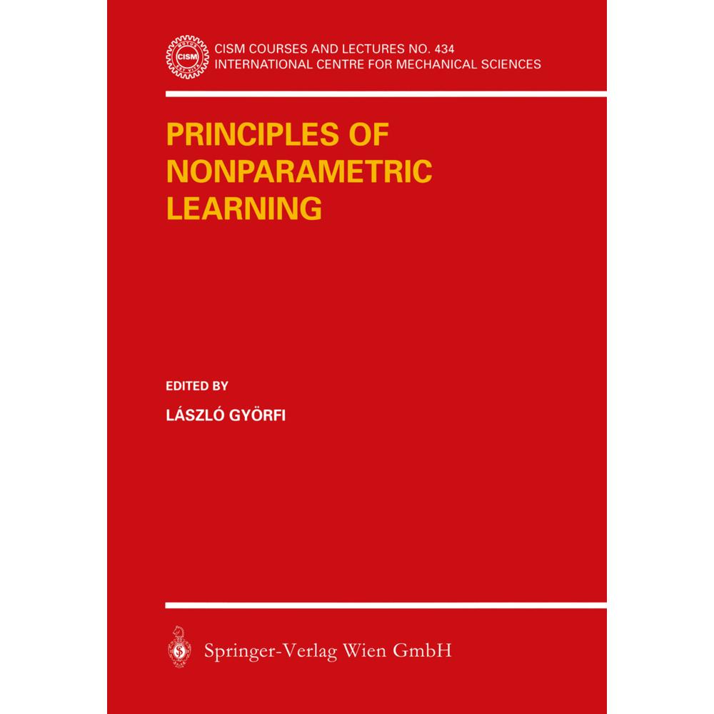 Principles of Nonparametric Learning, Fachbücher von Laszlo Györfi