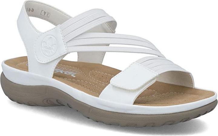 Produktbild Rieker Sandale mit Elastbändern weiss (40)