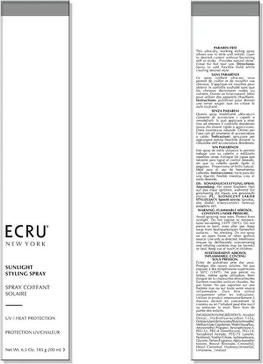 Produktbild Ecru New York ECRU NY Signature - Sunlight Styling Spray (200 ml)