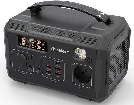 Actual product image Choetech portable charging station power supply unit 960 Wh 1200 W black (BS005) (960 Wh, 9.47 kg)