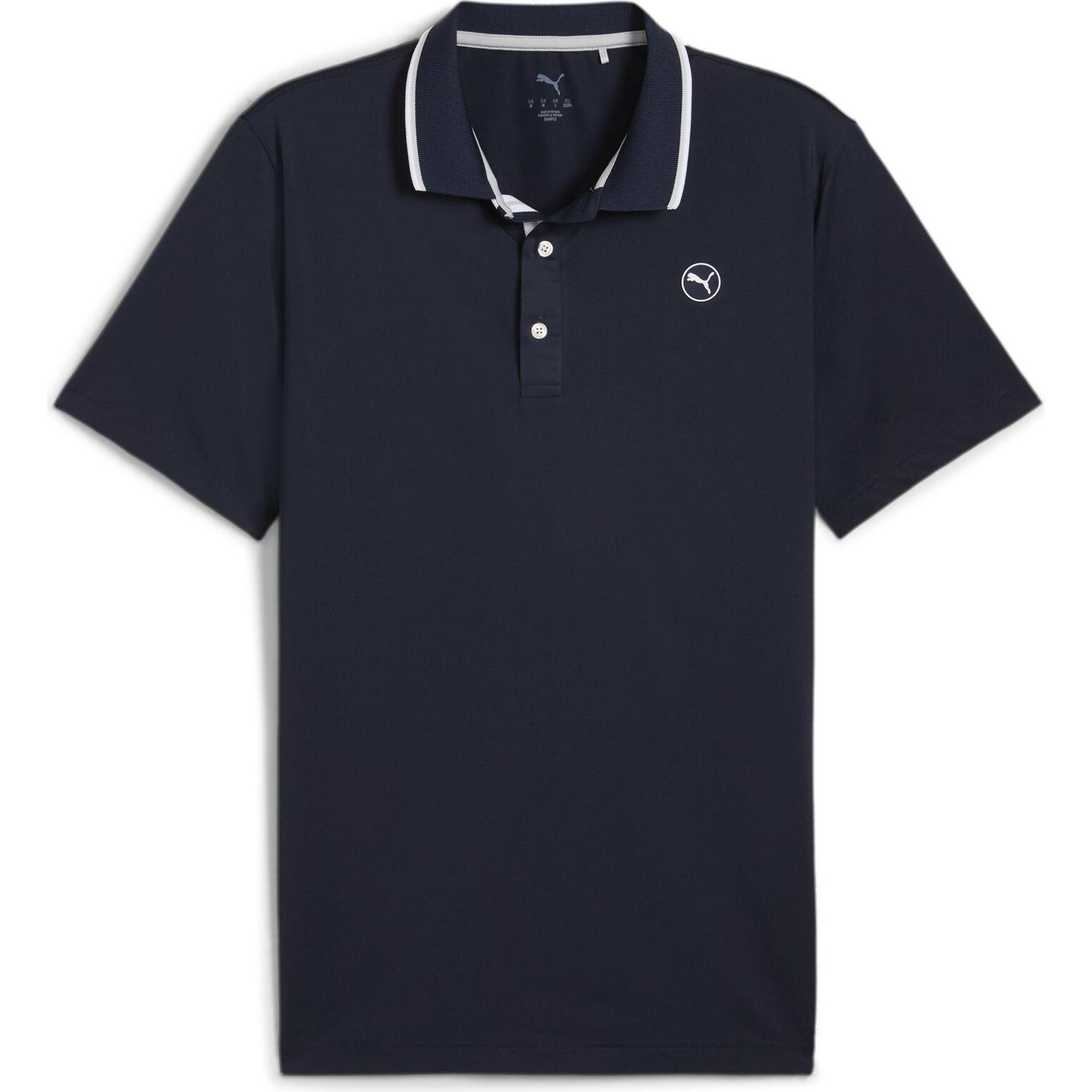 Thumbnail - Puma, Herren, Shirt, Mattr Elevated Solid Polo - LC, Blau, (XXL)