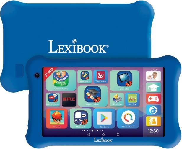 Immagine prodotto Lexibook LexiTab Master 7 pollici con contenuti educativi, cover protettiva versione FR