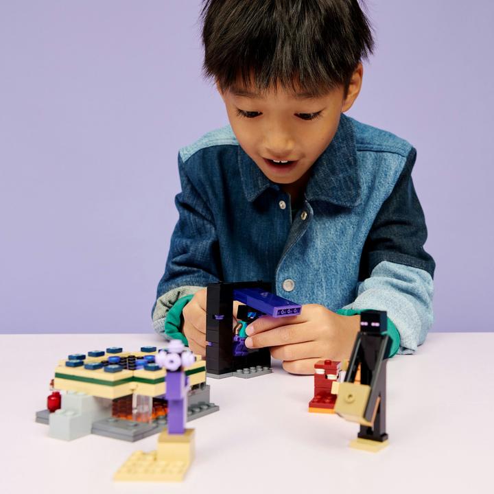 Immagine prodotto LEGO 21584 Reise durch Nether und Endportal (21584, LEGO Minecraft)