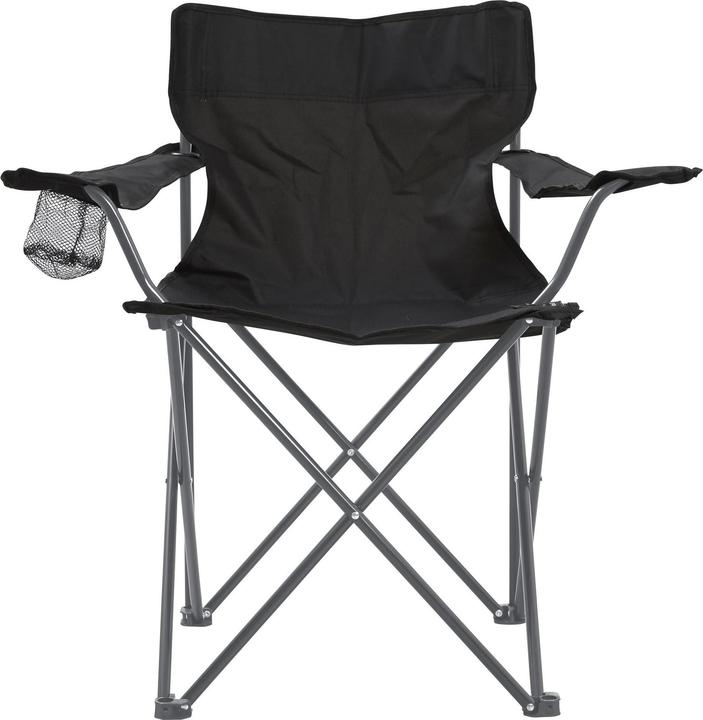 Produktbild Default Campingstol med kopholder sort