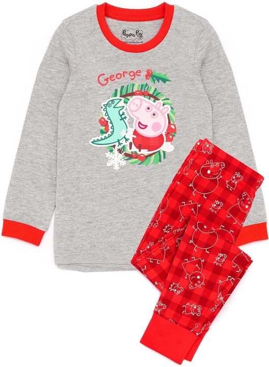 Produktbild Peppa Pig Schlafanzug Jungen Weihnachtliches Design (110)