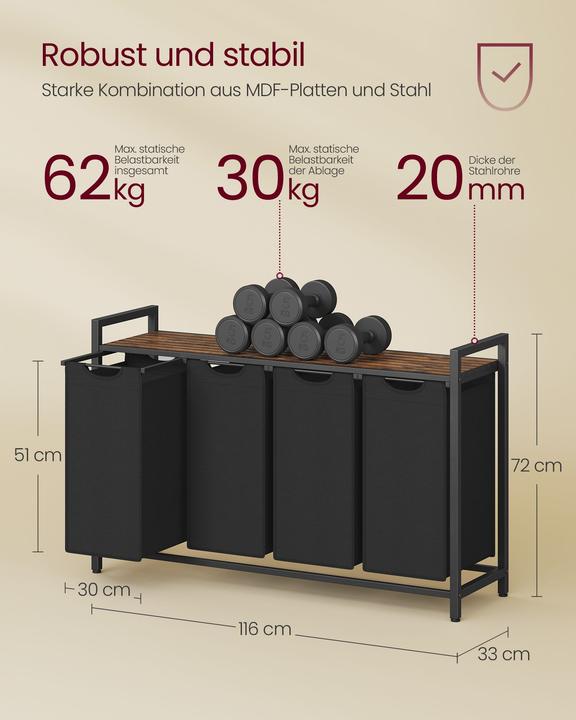 Immagine prodotto Vasagle Laundry (140 l)