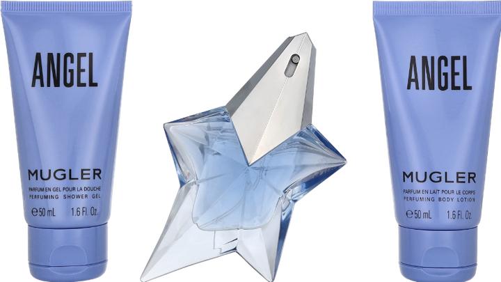 Immagine prodotto Thierry Mugler Angel Eau de Parfum 25ml Set Angel 25ml + Bodylotion + Gel doccia (Set di profumi, Set per la cura del corpo)