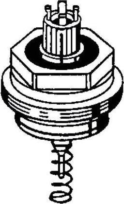 Schell Verschlusskopf für Druckspüler mit Niederdruck komplett