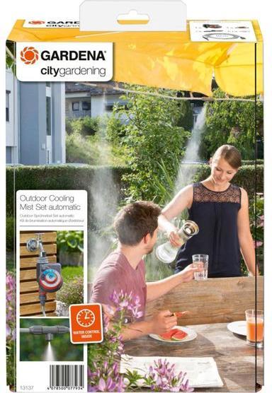 Produktbild Gardena city gardening Outdoor Sprühnebel Set Automatic (Bewässerungsset)