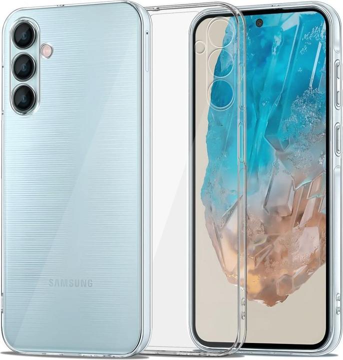 Actual product image Tech-Protect FlexAir Case for Samsung Galaxy M35 5G - Transparent (Samsung Galaxy A35)