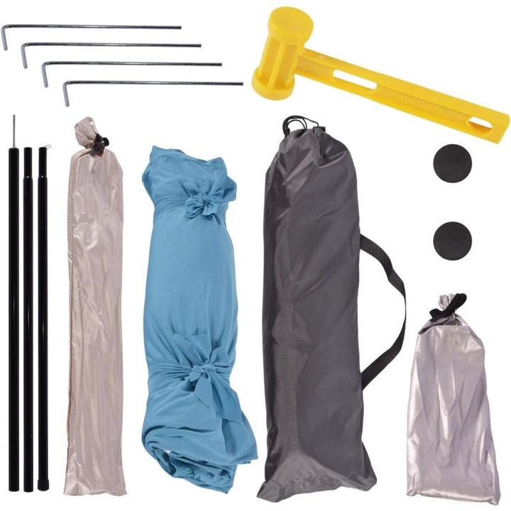 Produktbild Enero Camp Sonnenschutz-Strandpavillon 2,1x2x2,5 m (210 cm, 200 cm)