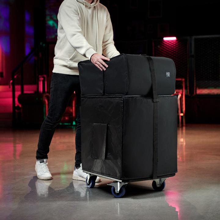 Immagine prodotto LD Systems DAVE 12 G4X BAG SET - Set di pannelli di rotolamento e coperture protettive per DAVE 12 G4X (Subwoofer attivo)