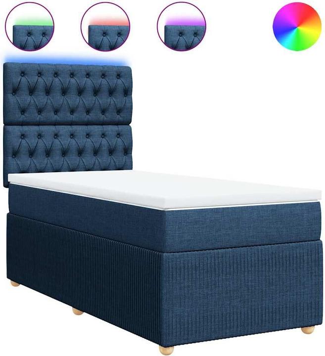 Produktbild vidaXL Boxspringbett (90 x 200 cm)