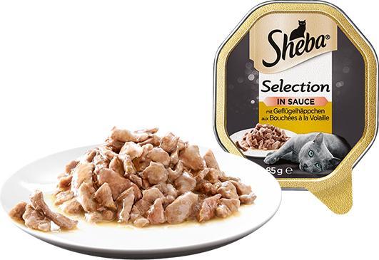 Produktbild Sheba Selection in Sauce (Adult, 1 Stk., 85 g)
