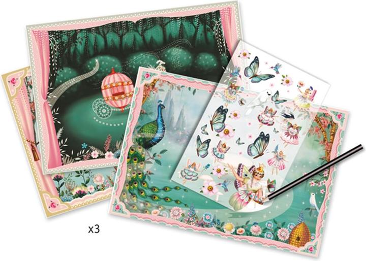 Actual product image Djeco Décalcomanies Au pays des fées