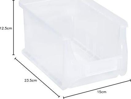 Actual product image Allit Lagersichtbox (23.5 x 15 x 12.5 cm, 2.90 l, 1x)
