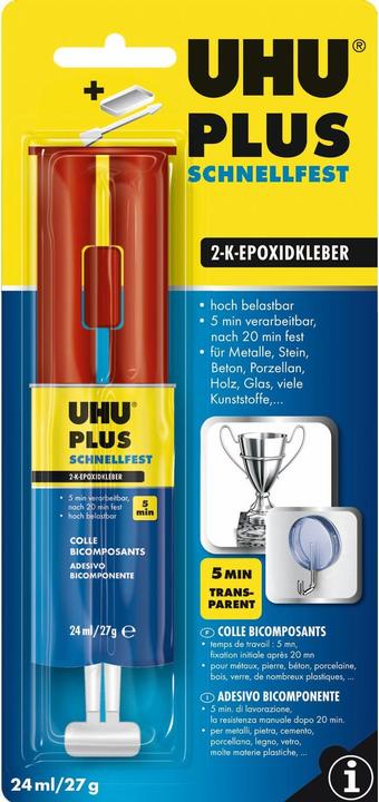 Immagine prodotto UHU Più montaggio rapido (27 g)