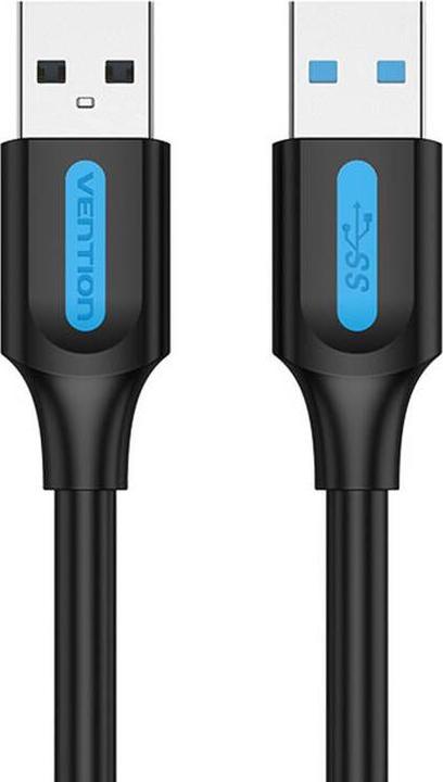 Actual product image Vention USB 3.0 cable CONBF 1m Black PVC (1 m, USB 3.2 Gen 1)