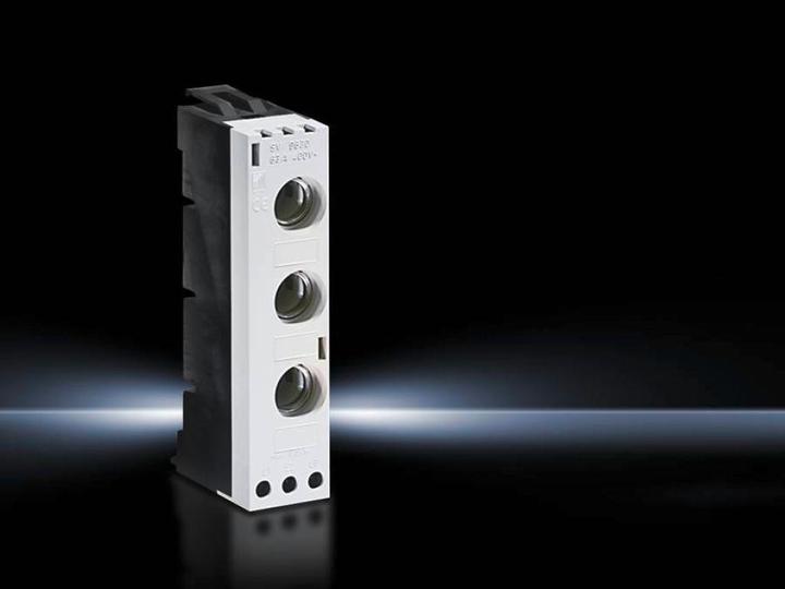 Produktbild Rittal Mini-PLS Reitersicherungselement SV SV 9630.000 (B x H) 38 mm x 160 mm Polyamid Licht-Grau (RAL 7035 (63 A)